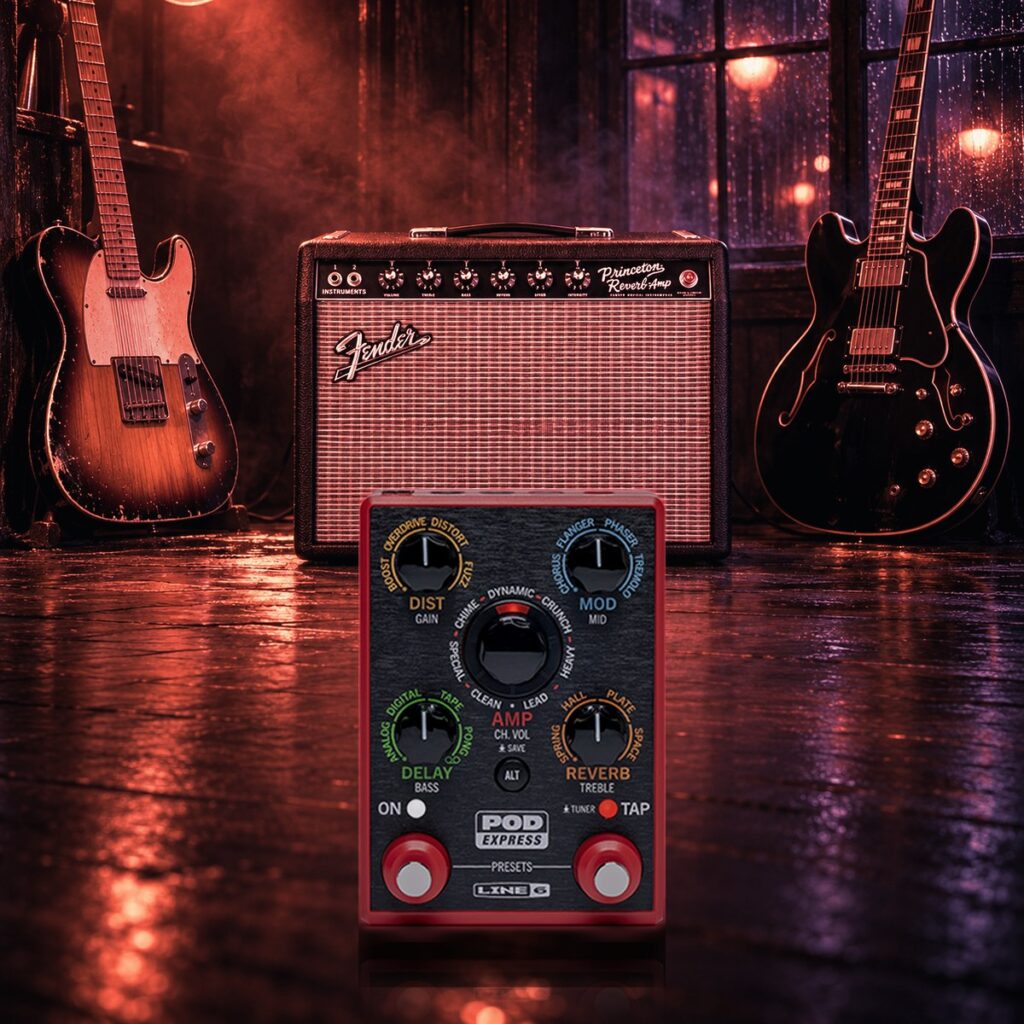 Fender Clean + TS808 for POD Express Guitar