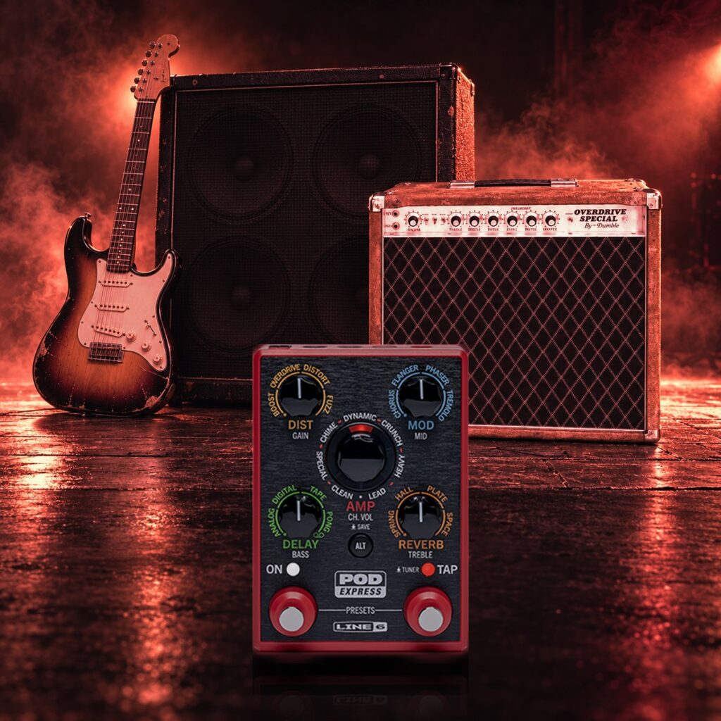Litigator Clean, Rhythm & Drive for POD Express Guitar