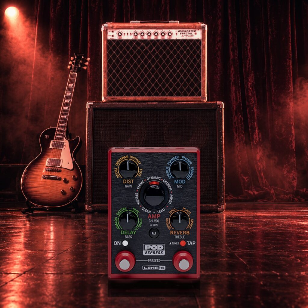 Litigator Edge & Drive for POD Express Guitar