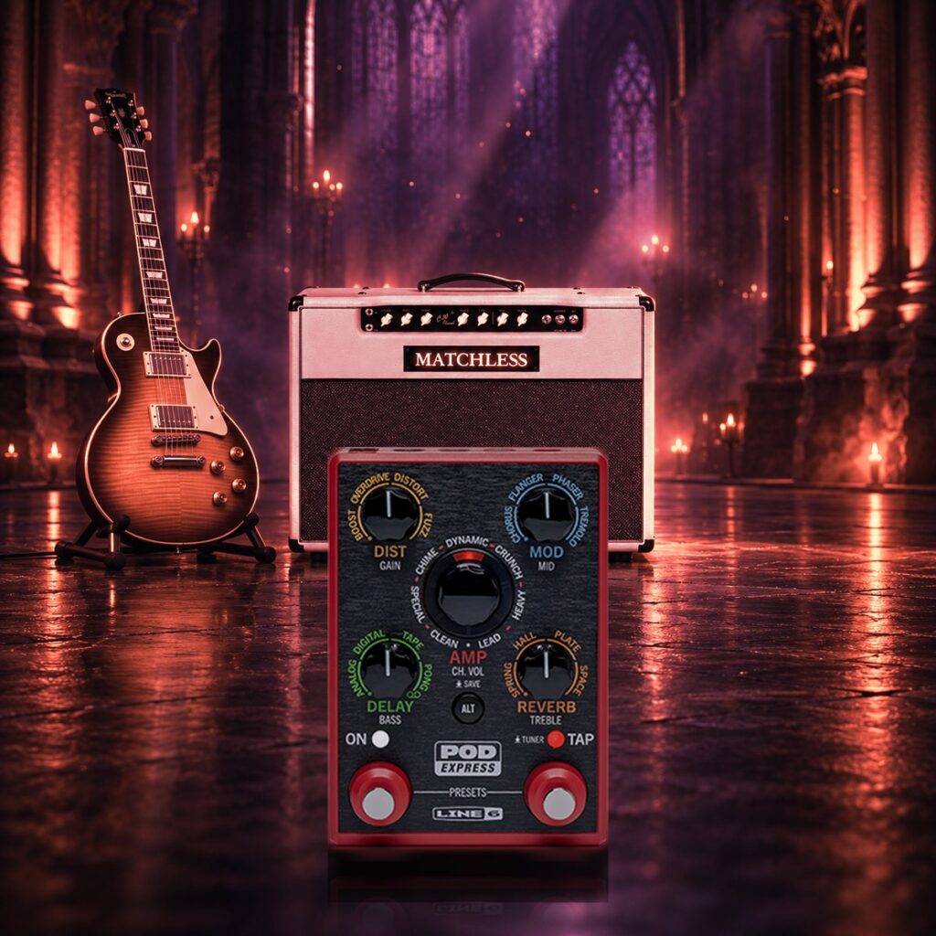 Matchless DC30 Clean, Drive & Ambient for POD Express Guitar: POD Express Guitar preset pack