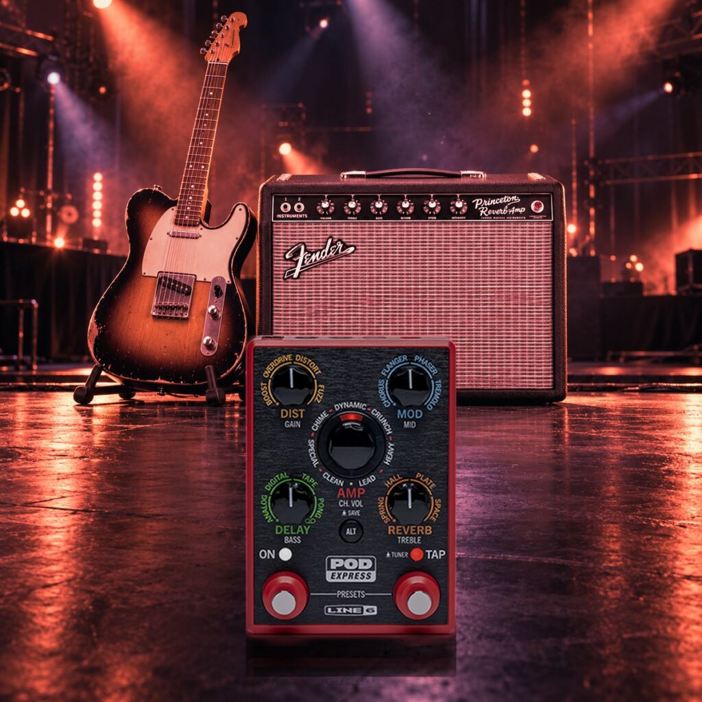 Fender Multi-Power Effects for POD Express Guitar