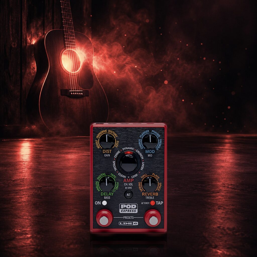 Acoustic Ambient Reverb for POD Express Guitar
