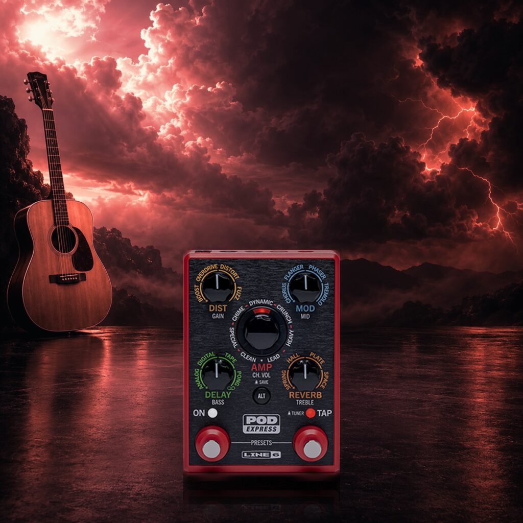 Clouds Acoustic for POD Express Guitar