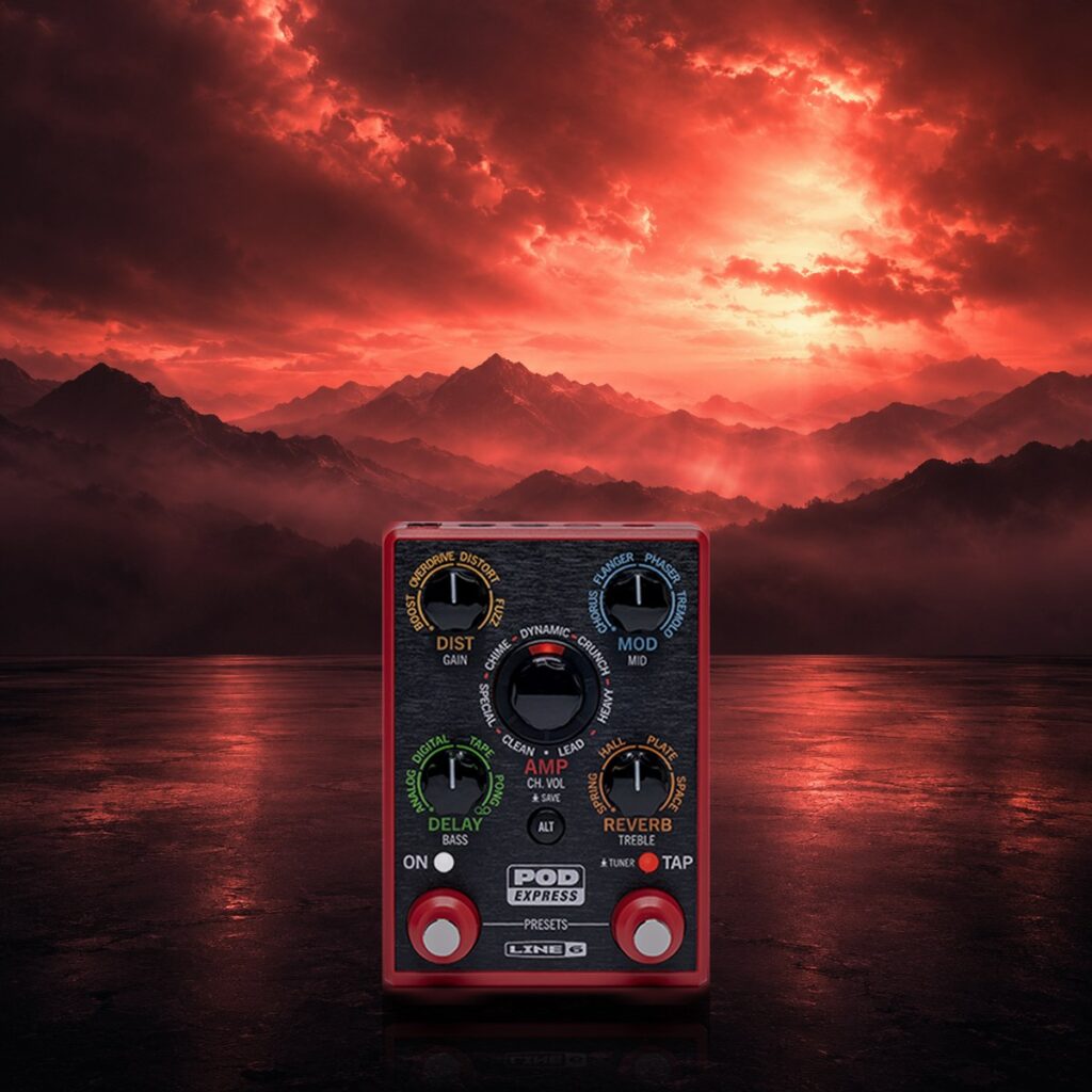 Post-Rock Dreamscapes for POD Express Guitar