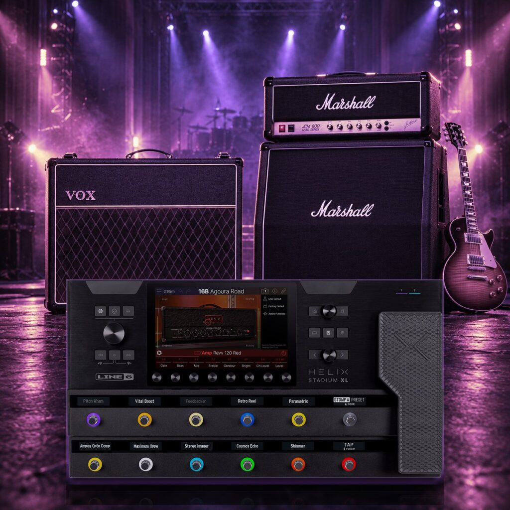 Dual Amp Collection AC30+ Marshal JCM