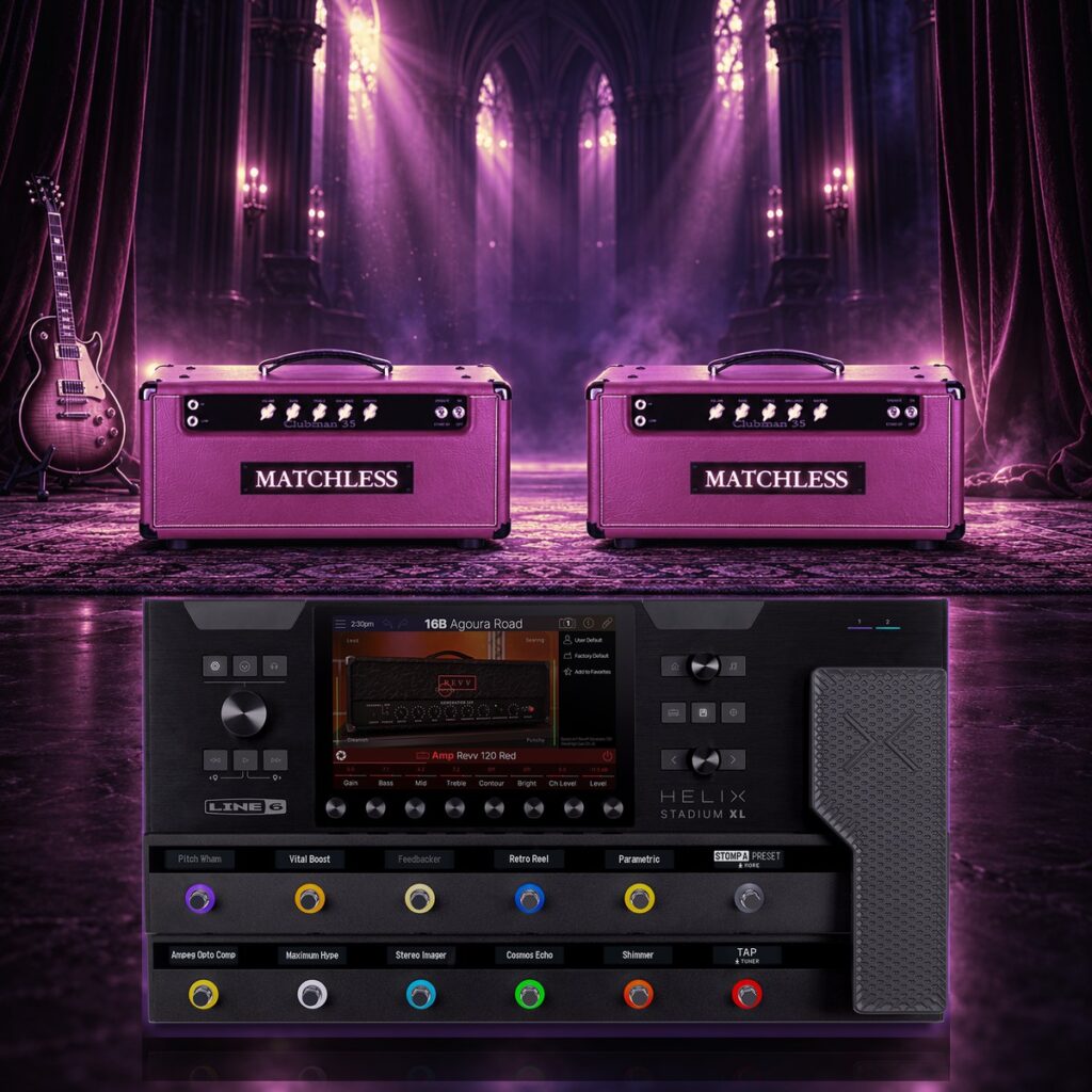 Dual Amp Collection Matchless Clubman 30: Helix Stadium preset pack